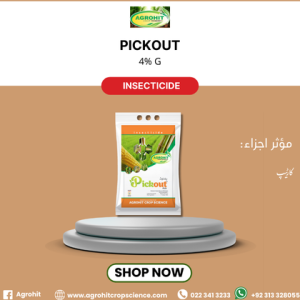 پک آؤٹ 4 فیصد دانے دار – دھان کی سنڈیوں کے خلاف مؤثر انسیکٹی سائیڈ