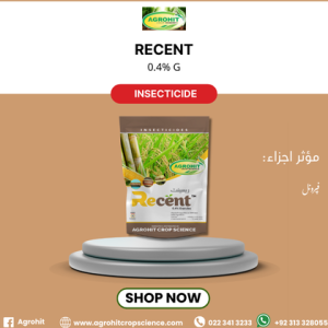 ریسینٹ 4.0 فیصد دانے دار – تنے کی سنڈیوں اور دیمک کے خلاف مؤثر انسیکٹی سائیڈ